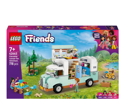 Klocki LEGO® LEGO Friends 42663 Przygoda w kamperze przyjaciół